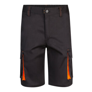 VL HEMERA. Two-tone, multi-pocket stretch Bermuda shorts (240g/m²) - Reklamnepredmety