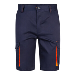 VL HEMERA. Two-tone, multi-pocket stretch Bermuda shorts (240g/m²) - Reklamnepredmety