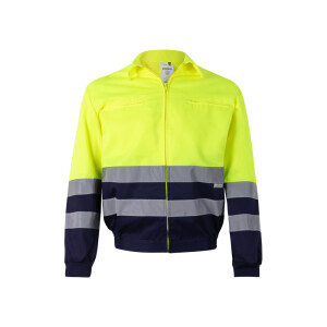 VL NEPTUNE LARGE. Two-tone twill jacket (210g/m²) - Reklamnepredmety