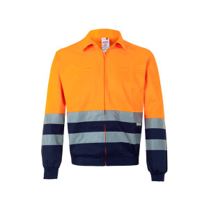 VL NEPTUNE LARGE. Two-tone twill jacket (210g/m²) - Reklamnepredmety