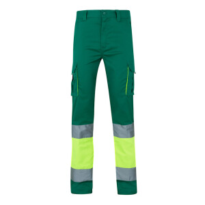 VL ZEUS LARGE. Two-tone, multi-pocket stretch trousers (240g/m²) - Reklamnepredmety