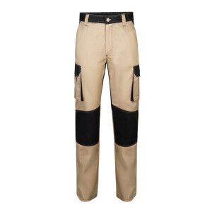 VL NJORD. Two-tone multi-pocket twill trousers (240 g/m²) - Reklamnepredmety
