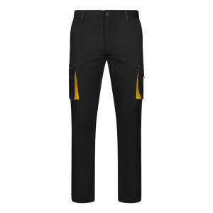 VL FIDES. Two-tone, multi-pocket stretch trousers (240g/m²) - Reklamnepredmety