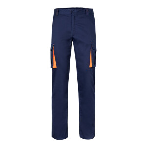 VL FIDES. Two-tone, multi-pocket stretch trousers (240g/m²) - Reklamnepredmety