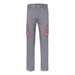 VL FIDES. Two-tone, multi-pocket stretch trousers (240g/m²) - Reklamnepredmety