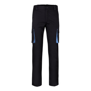 VL FIDES. Two-tone, multi-pocket stretch trousers (240g/m²) - Reklamnepredmety