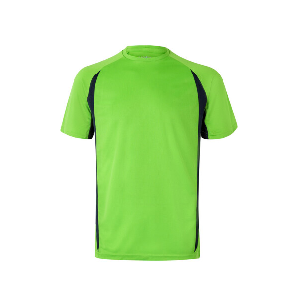 VL SLAYER. Two-tone bird-eye technical t-shirt (160g/m²)