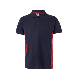 VL SUPAY. Two-tone piqué polo shirt (180g/m²), short sleeve - Reklamnepredmety