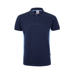 VL SUPAY. Two-tone piqué polo shirt (180g/m²), short sleeve - Reklamnepredmety
