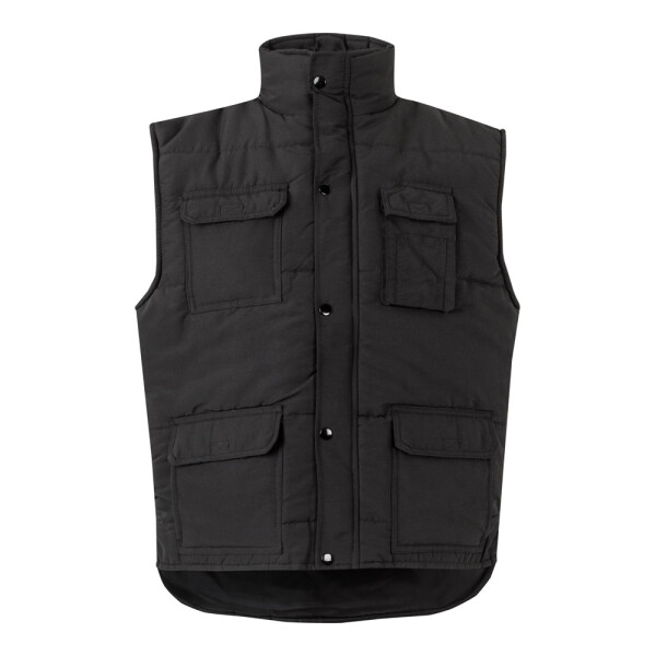 VL MEFITIS. Multi-pocket padded vest (220g/m²)