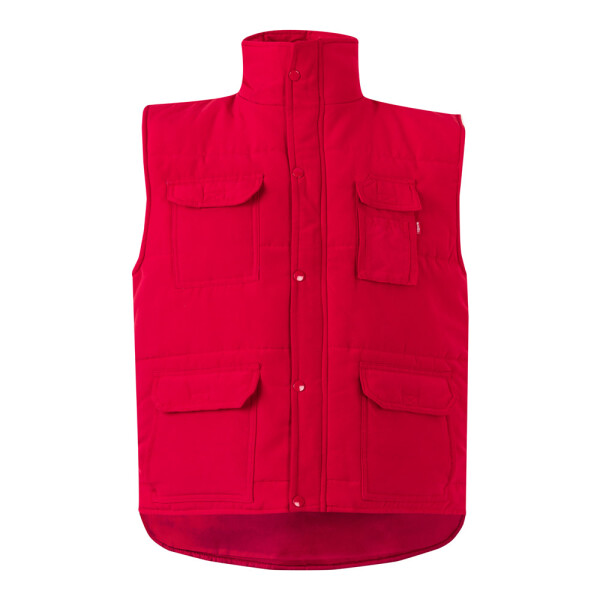 VL MEFITIS. Multi-pocket padded vest (220g/m²)