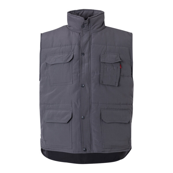 VL MEFITIS. Multi-pocket padded vest (220g/m²)