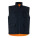 VL DIANA. Padded vest (220g/m²), reversible and multi-pocket, in polyester (100%), with zip fastening and reversible puller - 36048-128 - variant