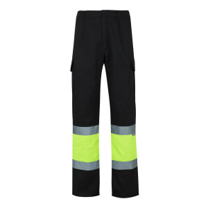 VL POSEIDON LARGE. Two-tone multi-pocket twill trousers (210g/m²) - Reklamnepredmety
