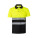 VL CUPID. Two-tone bird-eye polo shirt (160g/m²) with short sleeves, in polyester (100%) - 36063-203 - variant