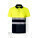 VL CUPID. Two-tone bird-eye polo shirt (160g/m²) with short sleeves, in polyester (100%) - 36063-204 - variant 
