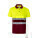 VL CUPID. Two-tone bird-eye polo shirt (160g/m²) with short sleeves, in polyester (100%) - 36063-225 - variant 