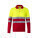 VL VULCAN. Two-tone bird-eye polo shirt (160g/m²) with long sleeves, in polyester (100%) - 36067-205 - variant 