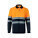 VL VULCAN. Two-tone bird-eye polo shirt (160g/m²) with long sleeves, in polyester (100%) - 36067-214 - variant 