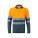 VL VULCAN. Two-tone bird-eye polo shirt (160g/m²) with long sleeves, in polyester (100%) - 36067-217 - variant 