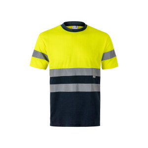 VL BRAHMA. Two-tone bird-eye technical T-shirt (140g/m²), in polyester (100%) - Reklamnepredmety