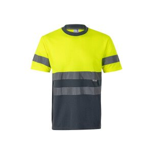 VL BRAHMA. Two-tone bird-eye technical T-shirt (140g/m²), in polyester (100%) - Reklamnepredmety