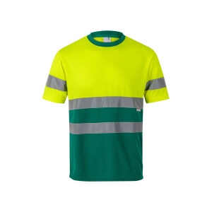 VL BRAHMA. Two-tone bird-eye technical T-shirt (140g/m²), in polyester (100%) - Reklamnepredmety
