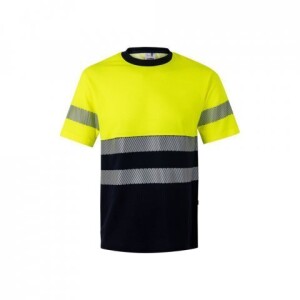 VL BASTET. Two-tone piqué T-shirt (150g/m²), in cotton (55%) and polyester (45%) - Reklamnepredmety