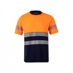 VL BASTET. Two-tone piqué T-shirt (150g/m²), in cotton (55%) and polyester (45%) - Reklamnepredmety