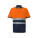 VL ACHELOUS. Two-tone piqué polo shirt (150g/m²) with short sleeves, in cotton (55%) and polyester (45%) - 36100-214 - variant 