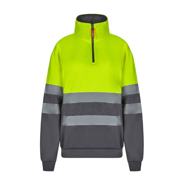 VL THOR. Two-tone sweatshirt (300g/m²) in polyester fleece (100%)