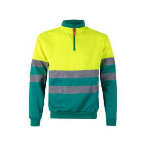 VL THOR. Two-tone sweatshirt (300g/m²) in polyester fleece (100%) - Reklamnepredmety