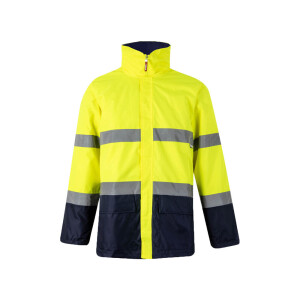 VL THEMIS. Two-tone parka (190g/m²), in polyester (100%), with PU coating - Reklamnepredmety