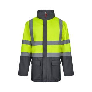 VL JUNO. Two-tone 4-in-1 parka (180g/m²), in polyester (100%) with PU coating - Reklamnepredmety