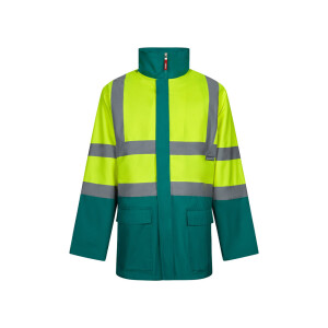 VL JUNO. Two-tone 4-in-1 parka (180g/m²), in polyester (100%) with PU coating - Reklamnepredmety