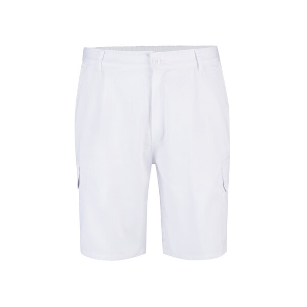 VL CHIONE. Bermuda shorts in multi-pocket twill (200g/m²), in cotton (35%) and polyester (65%)