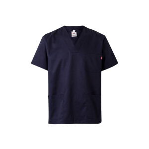 VL ILLAPA. Twill tunic (190g/m²) with short sleeves, in polyester (65%) and cotton (35%) - Reklamnepredmety