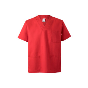 VL ILLAPA. Twill tunic (190g/m²) with short sleeves, in polyester (65%) and cotton (35%) - Reklamnepredmety