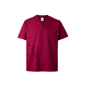 VL ILLAPA. Twill tunic (190g/m²) with short sleeves, in polyester (65%) and cotton (35%) - Reklamnepredmety