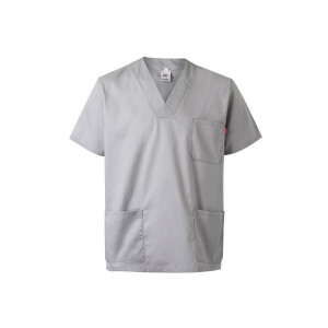 VL ILLAPA. Twill tunic (190g/m²) with short sleeves, in polyester (65%) and cotton (35%) - Reklamnepredmety