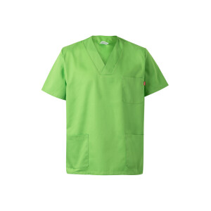 VL ILLAPA. Twill tunic (190g/m²) with short sleeves, in polyester (65%) and cotton (35%) - Reklamnepredmety
