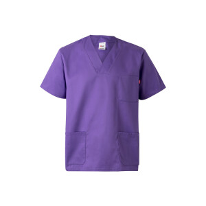 VL ILLAPA. Twill tunic (190g/m²) with short sleeves, in polyester (65%) and cotton (35%) - Reklamnepredmety