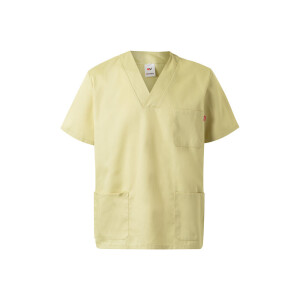VL ILLAPA. Twill tunic (190g/m²) with short sleeves, in polyester (65%) and cotton (35%) - Reklamnepredmety