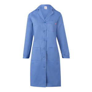 VL RAMA. Long sleeve twill smock (175g/m²), in cotton twill (35%) and polyester (65%) - Reklamnepredmety