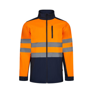 VL HESTIA. Two-tone soft shell jacket (280g/m²), in polyester (96%) and elastane (4%) - Reklamnepredmety