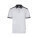 VL VELES. Two-tone stretch piqué polo shirt (200g/m²) with short sleeves, in polyester (96%) and elastane (4%) - 36148-106 - variant 