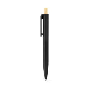 ZARA. Recycled ABS (100% rABS) ballpoint pen with bamboo button - Reklamnepredmety