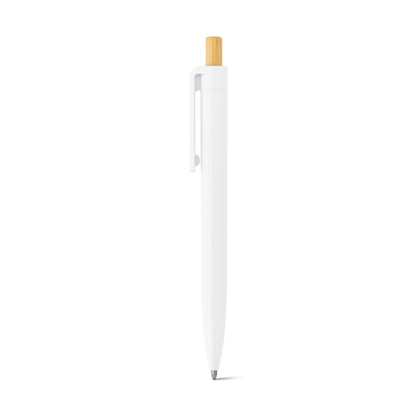 ZARA. Recycled ABS (100% rABS) ballpoint pen with bamboo button