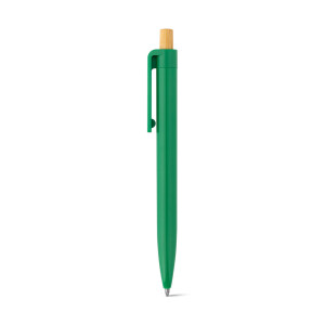ZARA. Recycled ABS (100% rABS) ballpoint pen with bamboo button - Reklamnepredmety