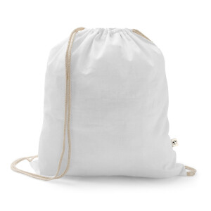 ISTANBUL. Backpack made from recycled cotton (70%) and polyester (30% rPET) (150 g/m²) - Reklamnepredmety